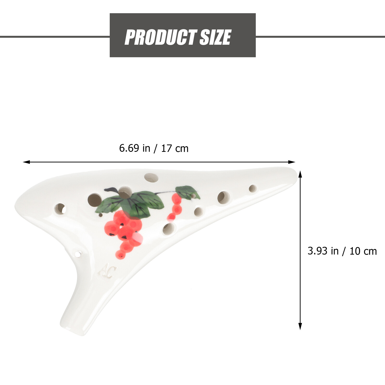 Lovely Hand Painted Ocarina Beginner Practice Ocarina Children Ocarina