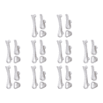 thumbnail image 1 of 3 Unids/set Ganchos Plástico Almacenamiento Multiusos para Mano Bogg () Blanco, 1 of 6