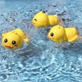 thumbnail image 3 of Juguete de baño, 5 uds., pato bonito para niños, bañera con reloj, piscina, 3 of 8