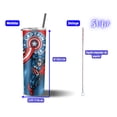 thumbnail image 3 of Termo Tumbler SVART 20oz Capitan America Tipo Inflado, 3 of 5