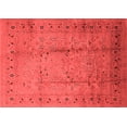 thumbnail image 1 of Ahgly Company Indoor Rectangle Oriental Red Industrial Area Rugs, 6' x 9', 1 of 4
