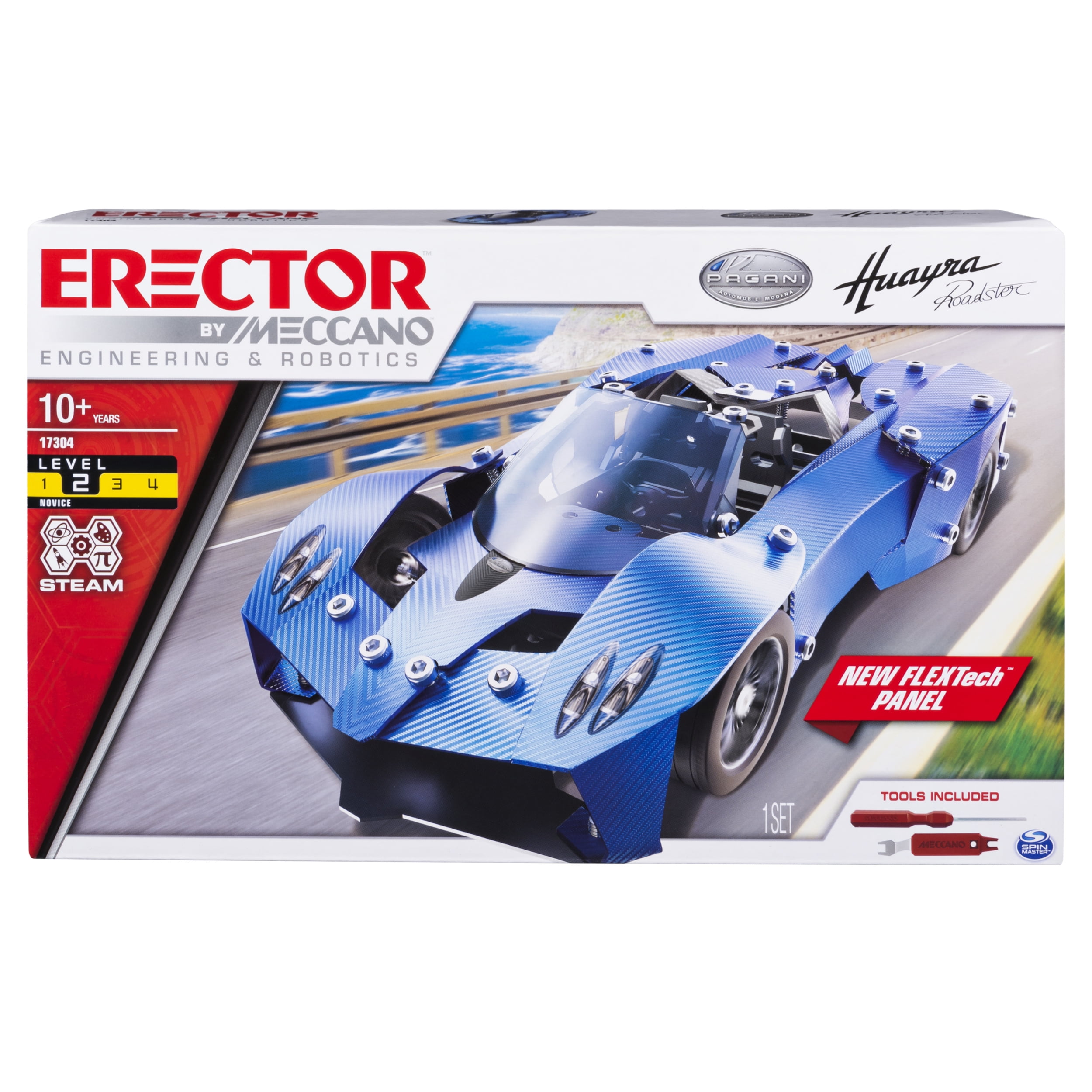 meccano engineering and robotics supercar