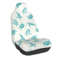 thumbnail image 1 of Wukai Turtle Full Set Car Seat Covers with Soft Padding Universal Auto Front Seats Protector and Cushion Mat, 1 of 5
