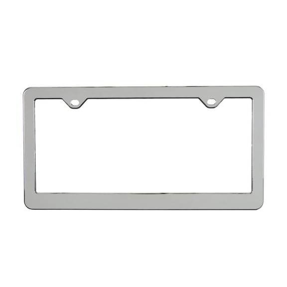 Auto Drive Chrome Metal Automotive Dealer License Plate Frame, 90154W