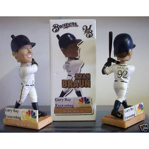 Ryan Braun Helena Brewers Baseball SGA - 08/01/08 (regular: white) Bobblehead