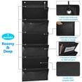 thumbnail image 3 of Godery Sustainable Office Storage Pocket, Cascading Wall File Organizer, 6 Pockets, Letter Size, File Folder Holders, 3 of 5