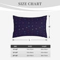 thumbnail image 6 of Balery Mathematical Symbols Pillow Covers,Bed Pilowcases,Reversible Plush Throw Pillow Covers End Pillow Encasement,Pillow Case - 14"X20", 6 of 9