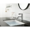Kingston Brass Kaiser Single-Handle 1-Hole Deck Mount Bathroom Faucet Polished Chrome Chrome Finish