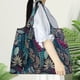 thumbnail image 1 of Bolsa de Compras Plegable de Gran Capacidad, Bolsa Plegable de Tela de Poliéster, Bolsa de Almacenamiento Portátil de Mano, 1 of 6