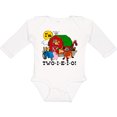 thumbnail image 3 of Inktastic TWO-I-E-I-O Boys or Girls Long Sleeve Baby Bodysuit, 3 of 5