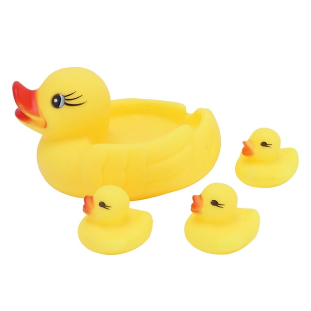 Baby Bath Toys, Bath Toy Set Duck Bath Toy Light Weight For Bathing For Kids Yellow Duck