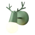 thumbnail image 2 of Lámpara Colgante LED Advancent Montada en la Pared Soporte Madera Vintage Moderna Verde, 2 of 6