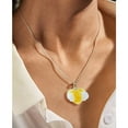 thumbnail image 4 of Handmade Crystal Glass Wing Heart Necklace Pendant Multi Use Jewelry Accessories, 4 of 19