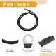 thumbnail image 4 of Ofertas Únicas Cable de Inversor de Batería de 105cm 4AWG Cable de Batería de Cobre Estaño Negro, 4 of 7