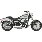 Vance & Hines Chrome Shortshots Staggered Exhaust System (17317)