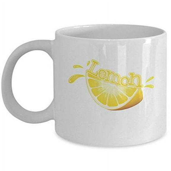 Lemonade 11 oz Coffee Mug - Unique Gift Idea White Ceramic