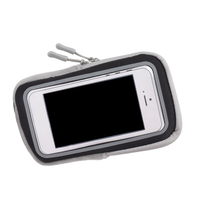 Electric Mobile Phone Heating Bag, Rear Camera Window Electric Mobile Phone Heating Case Large Space Portable Adjustable Universal for Outdoor