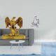 thumbnail image 2 of Escultura,Estatua de resina,figura decorativa para el hogar.,Figura de lector abstracto,Estatua de pensador abstracto,arte,manualidades,decoraciones,Figuras humanas decorativas para, 2 of 7