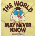 thumbnail image 2 of The World May Never Know Tootsie Pop Men's Graphic T Shirt Tees Brisco Brands X, 2 of 6