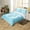 Blue, variant on Erosebridal Kawaii Initial Letter Duvet Cover Twin, Monogrammed D Bedding Sets Twin Size, Cool Ribbon Cow Reversible Comforter Cover Twin, Ultra Soft Bedroom Decoration, 2pcs(No Comforter)