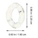 thumbnail image 2 of unbranded 20Ud Manualidades Conectores Acrílicos Transparentes Para Pulseras Ligeros Y Durables Para Collares Y Llaveros, 2 of 6