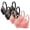 Pink, variant on 4 Pack Women's Front Opening Bra Plus Size Lace Breathable Wrapped Up Cup Side Fold Breast Push-Up Bra , Available In Multi Packs Black XXL