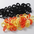 thumbnail image 4 of Eoperou 100Pcs Small Candy Color Hair Ring Anti-fall Tight Exquisite Kids High Elastic Simple Hair Ropes Hair Accessories, 4 of 8