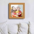 thumbnail image 2 of 11x11 Frame Gold Real Wood Picture Frame Width 1.75 inches | Interior Frame Depth 0.5 inches |, 2 of 8