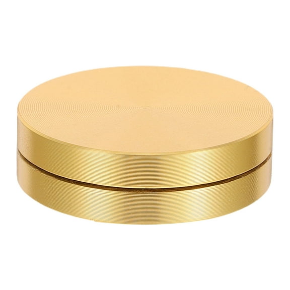 Masteelf Aluminum Alloy Cake Turntable With Table Cake Stand Revolving Cake Stand Spinner Cake Stand Turntable Rotating Base Cake Platform Stand