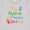 thumbnail image 4 of Inktastic Meme and Pepaw Love Me Boys or Girls Baby T-Shirt, 4 of 5