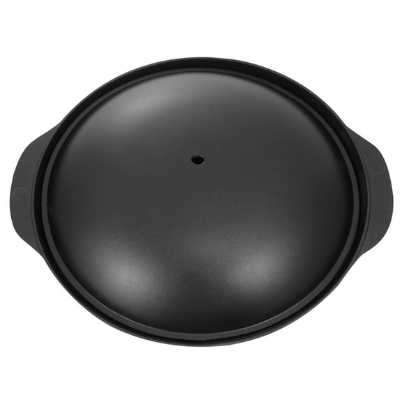 HAKIDZEL 1 Set Cooking Clay Pots With High Temperature Resistance Safe For Cooking Black