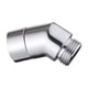 thumbnail image 4 of Adaptador de codo de ducha G1/2 para accesorios de baño, color plateado, fácil de instalar, placa cromada 135 grados, 4 of 9