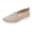 Beige, variant on Willtoo Orthopedic Dress Shoes for Women Knit Slip on Comfort Lightweight Walking Shoes Arch Support Breathable Casual Shoes Non-Slip Fashion Running Sneakers