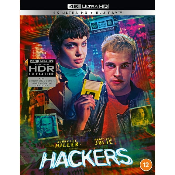 Hackers - 30th Anniversary Deluxe Edition (4K Ultra HD) Darren Lee Lorraine Bracco Marc Antony