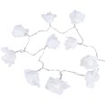 thumbnail image 3 of 10 LED Rose Flower String Lights Holiday Christmas Wedding Party Decoración interior Azul, 3 of 8