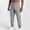 Gray, variant on Generic Men's Spring Jogger Sweatpants Casual Baggy Elastic Waist Drawstring Trousers Workout Running Cargo Pants with Pockets