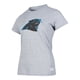 thumbnail image 2 of NFL Playera Aficionado Básica Carolina Panthers Gris para Mujer, Talla Chica, 2 of 5