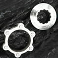 thumbnail image 3 of Adaptador de bloqueo central de bicicleta de aleación a cubo de bloqueo central de bicicleta de rotor de 6 pernos Plata Zulema Adaptador de candado central para bicicletas, 3 of 8