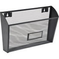 thumbnail image 1 of Lorell LLR84144CT Steel Mesh Wall Pocket, Black, 1 of 1
