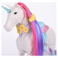 thumbnail image 6 of Blue Ribbon Champions Unicorn Grooming Set - Fantasy Toy Horse with Sounds and 12 Grooming Accessories | Children Ages 3+, 6 of 7