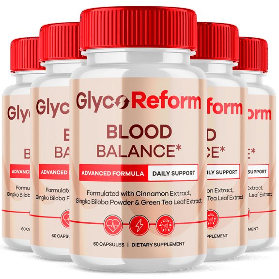 Glyco Reform Blood Support Pills Advanced Formula Vitamin Supplement 300 Capsules