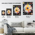 thumbnail image 3 of Celestial Navigation Hilma af Klint Style Abstract Oil Painting Planetary Cartography Extra Large XL Wall Art Poster Print, 3 of 5