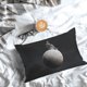 thumbnail image 5 of Balery Astronaut Sitting On Mercury Planet Funda de Cojín Estampada, Regalos para Mujeres, Regalos de Amor para Ella, Regalos para Novia o Esposa, Funda de Almohada-20"x30", 5 of 6