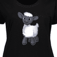 thumbnail image 4 of Inktastic Cute Little Lamb Women's Plus Size T-Shirt, 4 of 5