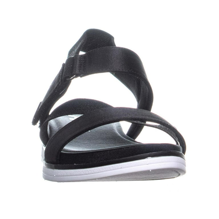 Womens Anne Klein AK Sport Nolita Strappy Sport Sandals Black Black Walmart