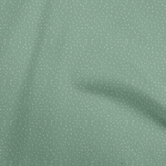 oneOone Viscose Chiffon Dusty Teal Green Fabric Abstract Irregular Lines Craft Projects Decor Fabric Printed By The Yard 42 Inch Wide