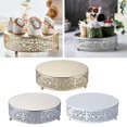 thumbnail image 5 of Boda Postre Cupcake Cake Stand Home Evento Centrepiece-oro Afortunado Sencillez, 5 of 5