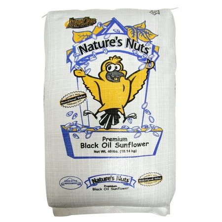Natures Nuts 00036 40 Lbs Premium Black Oil Sunflower