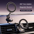 thumbnail image 5 of Soporte Magnético para Teléfono para Coche Fuerte Soporte Magnético Giratorio de 360° Totalmente Metálico para Teléfono Plateado, 5 of 5