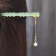 thumbnail image 1 of Horquilla de pelo antigua con placa de ácido acético, accesorio para el cabello moderno para uso diario, Hanfu, Cheongsam, accesorios para la cabeza con forma de bola, 1 of 5